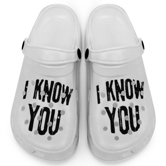Discover I know you Clogs