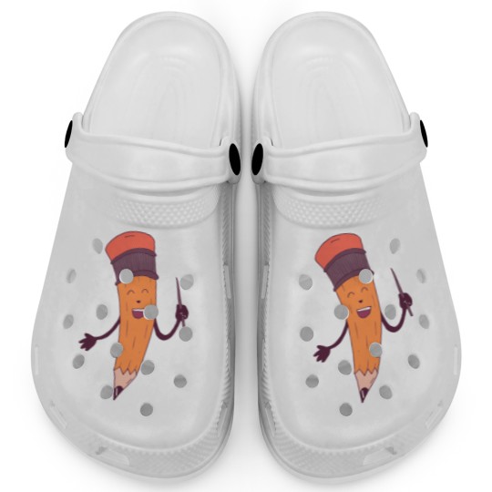 Discover pencil teacher Clogs