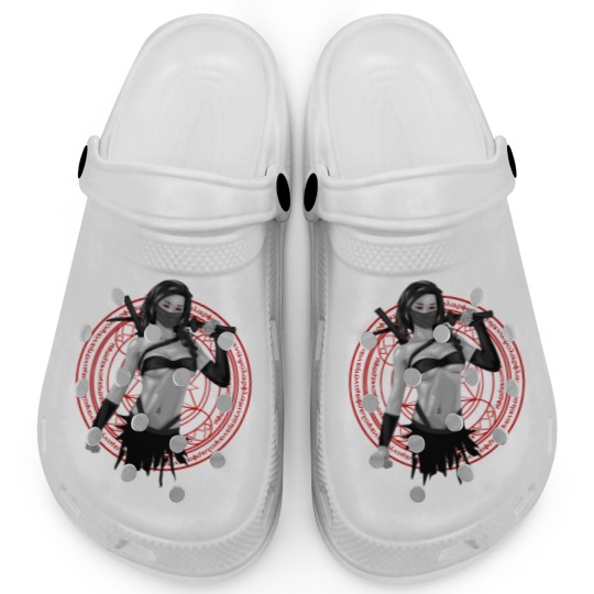 Discover ninja girl sexy fighter kaempferin zeichnung Clogs