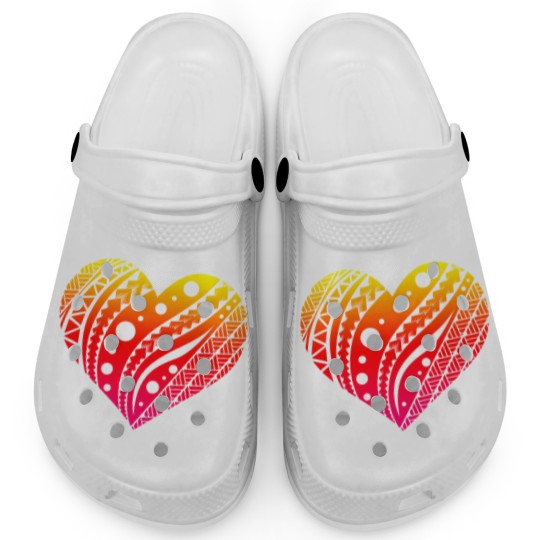 Discover Samoan Fatu Heart T Tattoo Gift Idea Clogs
