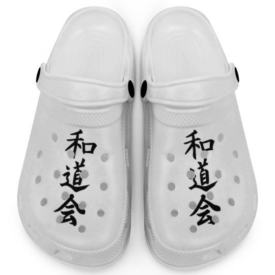 Discover Wado kai black kanji Clogs