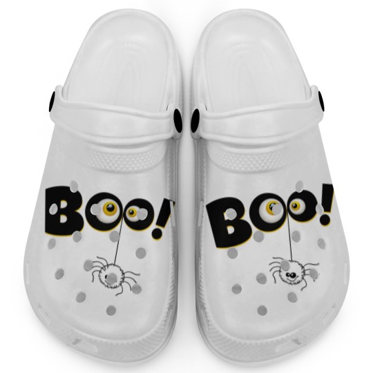 Discover happy Halloween, Halloween party, funny Halloween Clogs