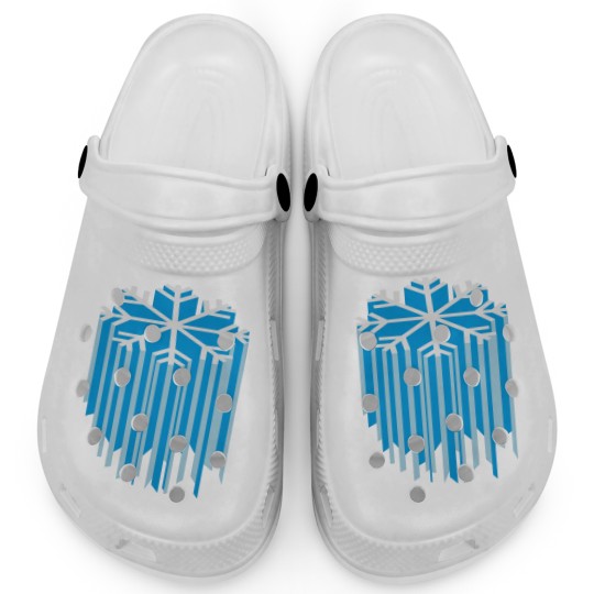 Discover Snowflake 3D Clogs