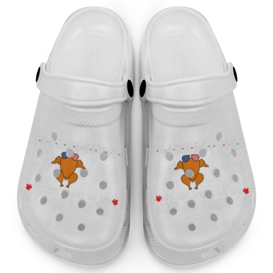 Discover Let's Go Brandon Thanksgiving Friendsgiving Turkey Clogs