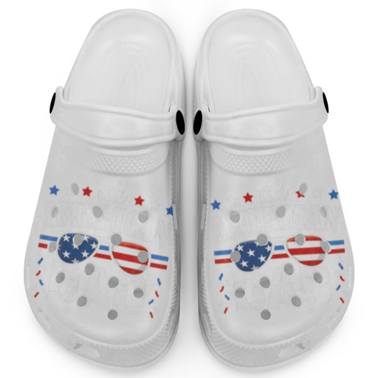 Discover Mens All American Dad 4Th Of July Father's Day Sun Clogs