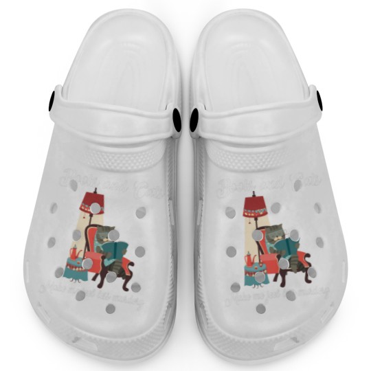 Discover Cat Lovers | Books And Cats Make Me Feel Murdery T- Clogs