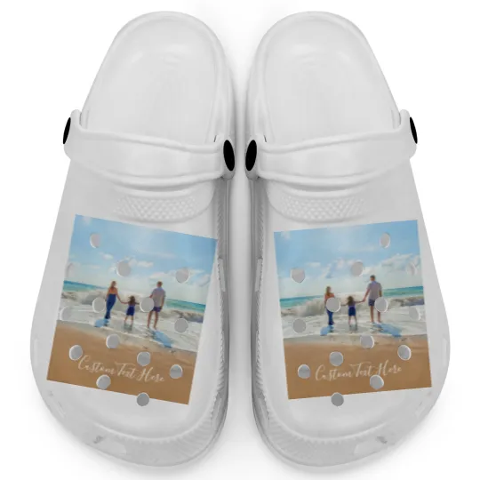Discover Custom Photo and Text  Your Own Design Clogs