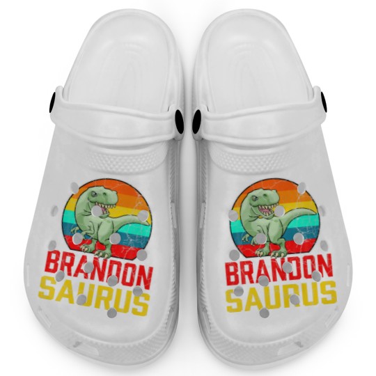 Discover Brandon Saurus Family Reunion Last Name Team Funny Clogs