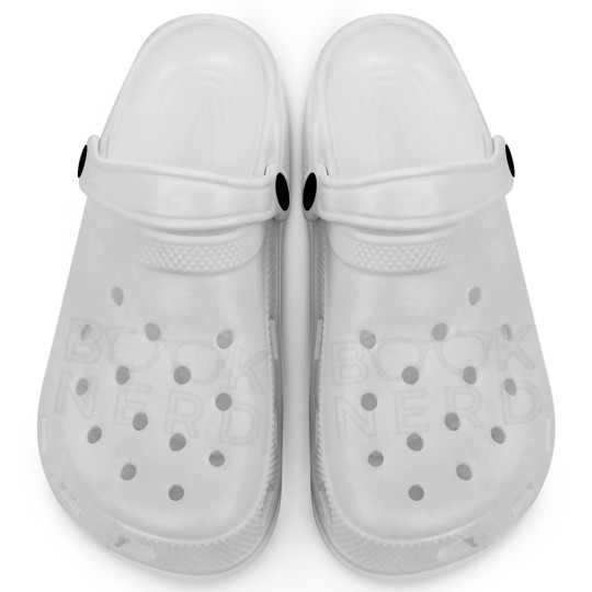 Discover Book Nerd Glasses Funny Clogs