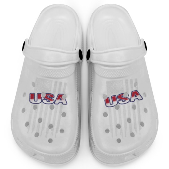 Discover USA Patriot Flag Celebrate 4Th Of July Proud Ameri Clogs