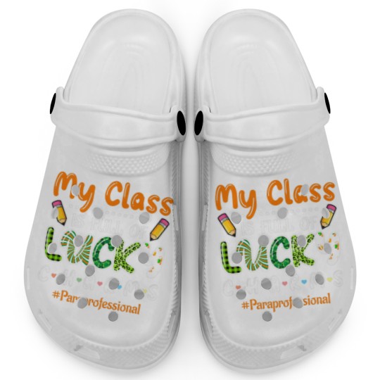Discover Class Full Of Lucky Charms St Patricks Paraprofess Clogs