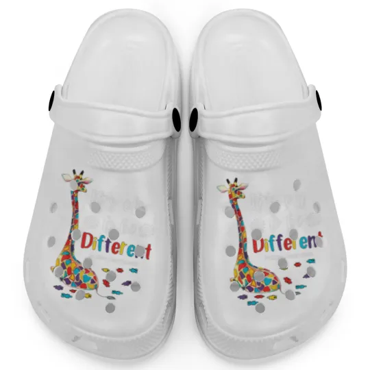 Discover April 2Nd It's Ok Tobe Different Autism Awareness Clogs