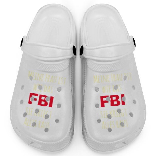 Discover Women and the FBI Clogs