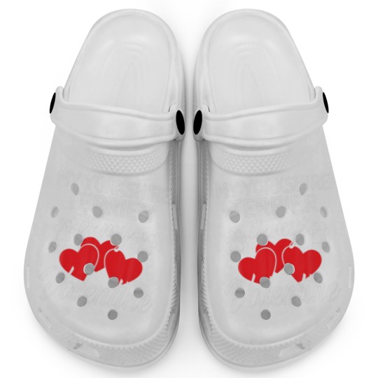 Discover My Yorkshire Terrier Is My Valentine Valentines Da Clogs