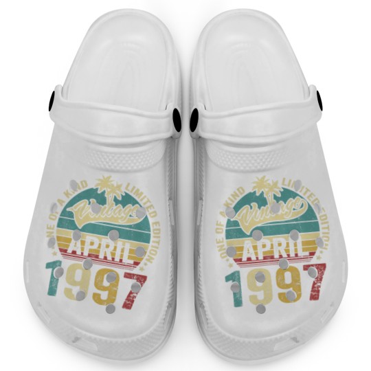 Discover Vintage 25 Years Old April 1997 Decorations 25Th B Clogs