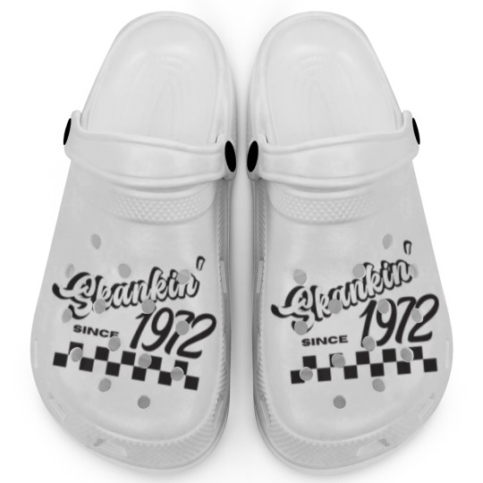 Discover Skankin Since 1972 50Th Birthday Ska Two Tone Clogs
