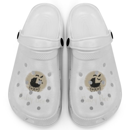 Discover Gothic Baby Shower Halloween Carriage Clogs