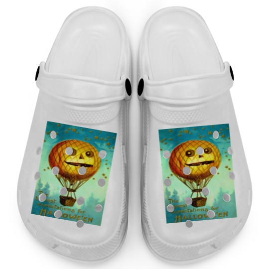 Discover Jack O' Lantern Air Balloon Clogs