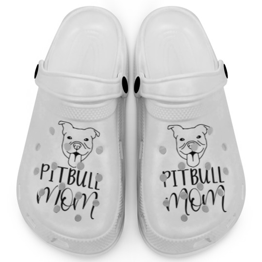 Discover Pitbull Mom Pittie Mom Just A Girl Who Loves Pitbu Clogs
