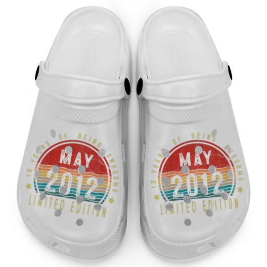 Discover May 2012 10 Year Old Gifts Limited Edition 10Th Bi Clogs
