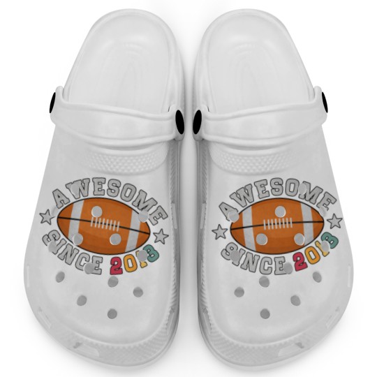 Discover American Football Player Birthday 9 Year Awesome S Clogs