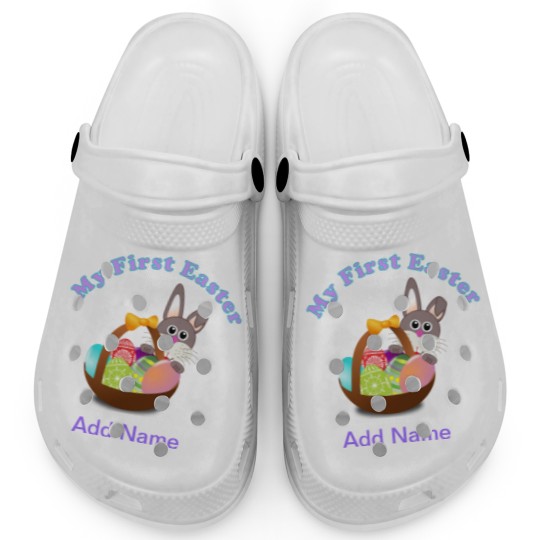 Discover My First Easter  for Baby Easter Gift Clogs