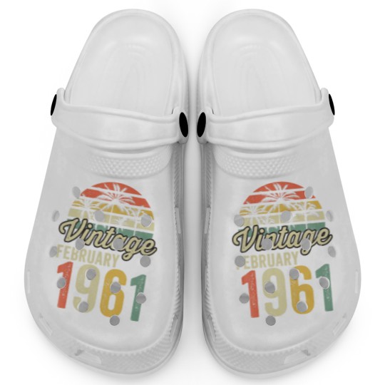 Discover 60Th Birthday 60Th Gift Idea February 1961 Vintage Clogs