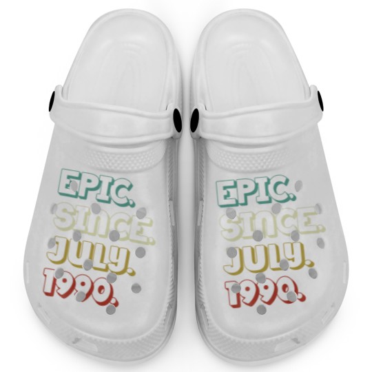 Discover 32 Years Old Epic Since July 1990 32Nd Birthday Gi Clogs