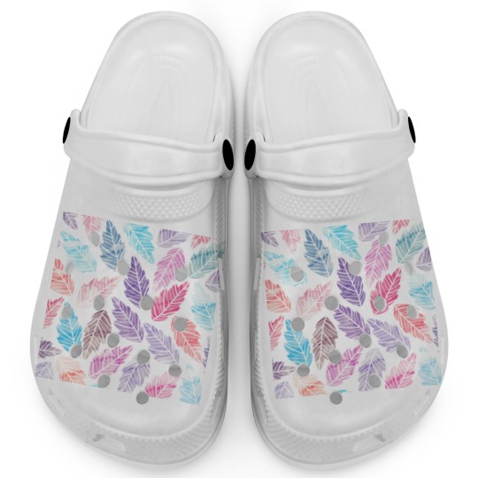 Discover Colorful leaves Clogs