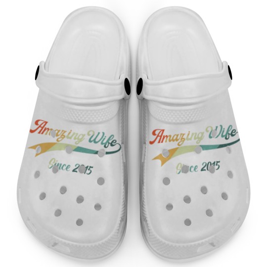 Discover 7Th Wedding Aniversary Gift For Her Amazing Wife S Clogs
