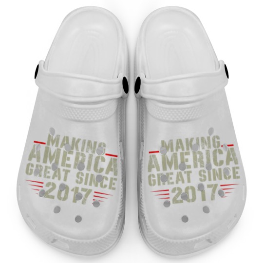 Discover Funny Making America Great Since 2017 Design, 5Th Clogs