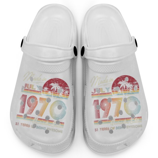 Discover Born July 1970 51St Quarantine Bithday Made In 197 Clogs