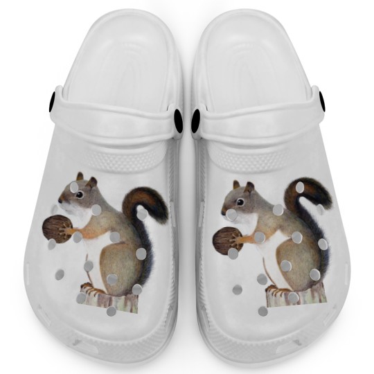 Discover Squirrel Sweat Clogs
