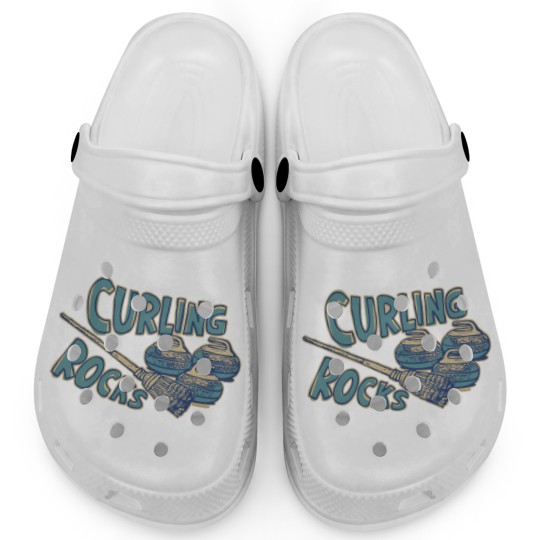 Discover Vintage Curling Rocks Clogs