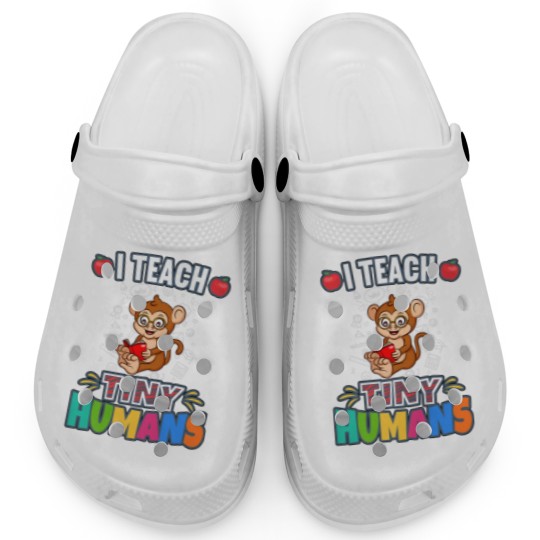 Discover I Teach Tiny Humans Primary Elementary Teacher Cla Clogs