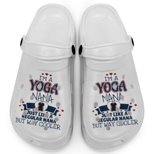 Discover Funny Yoga Nana Way Cooler Clogs