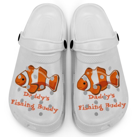 Discover Daddy's Fishing Buddy Infant Clogs
