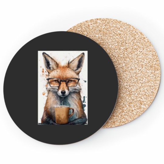 Discover Fox Coasters, Gift Fox Coasters