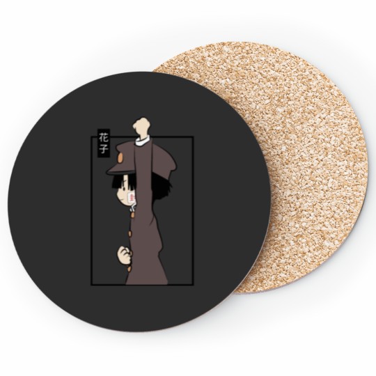 Discover anime jibaku shounen hanako-kun or toilet bound hanako Coasters