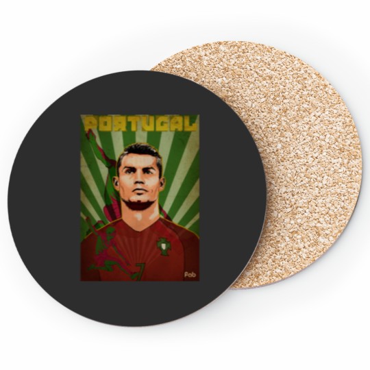 Discover Cristiano como Eusebio. A luz das pessoas. Coasters