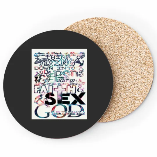 Discover Counting Crows Lyric Music Coasters