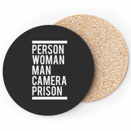 Discover Person Woman Man Camera Prison Coasters