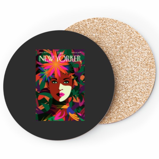 Discover Woman Dancer Art Poster Coasters