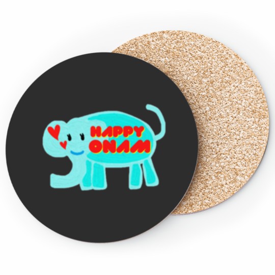 Discover happy onam Coasters