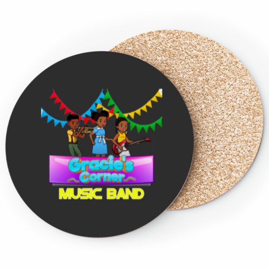 Discover Gracie's Corner Sticker Music Band Kids Coasters