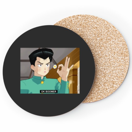 Discover YYH Yusuke Urameshi says OK boomer Coasters
