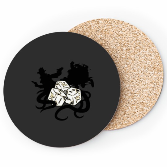 Discover Arkham Horror Dice Coasters
