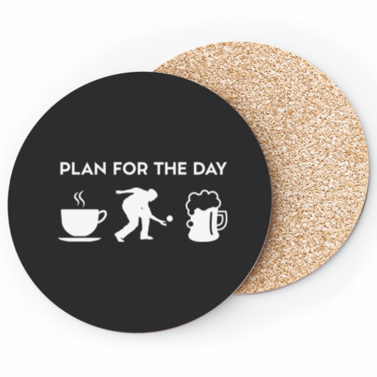 Discover Funny Coffee Bocce Boule Petanque Beer Coasters