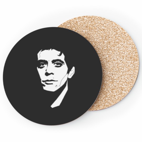 Discover Lou Reed  Pop art Coasters
