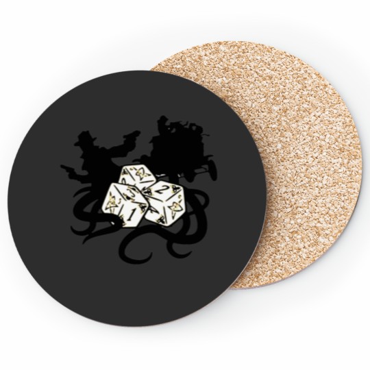 Discover Arkham Horror Dice Coasters